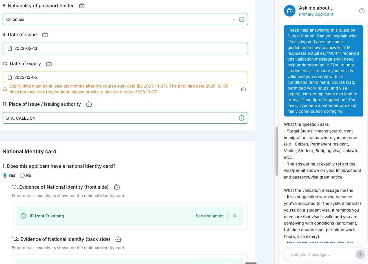 Drafting workflow background